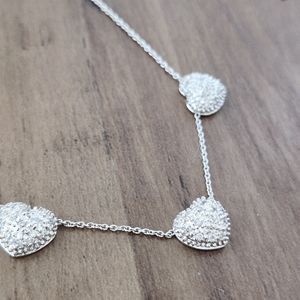 Silver jewelry necklace